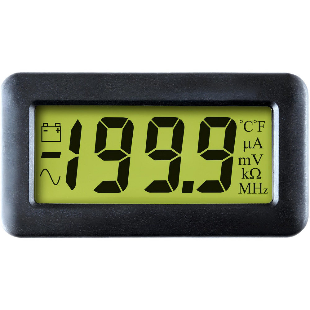 Panel Meters, Panel Meter Type: Panel Meter , Power Measurement Type: DC Voltmeter , Panel Meter Display Type: Digital LCD , Maximum Input Voltage: 15  MPN:DPM 750S-BL