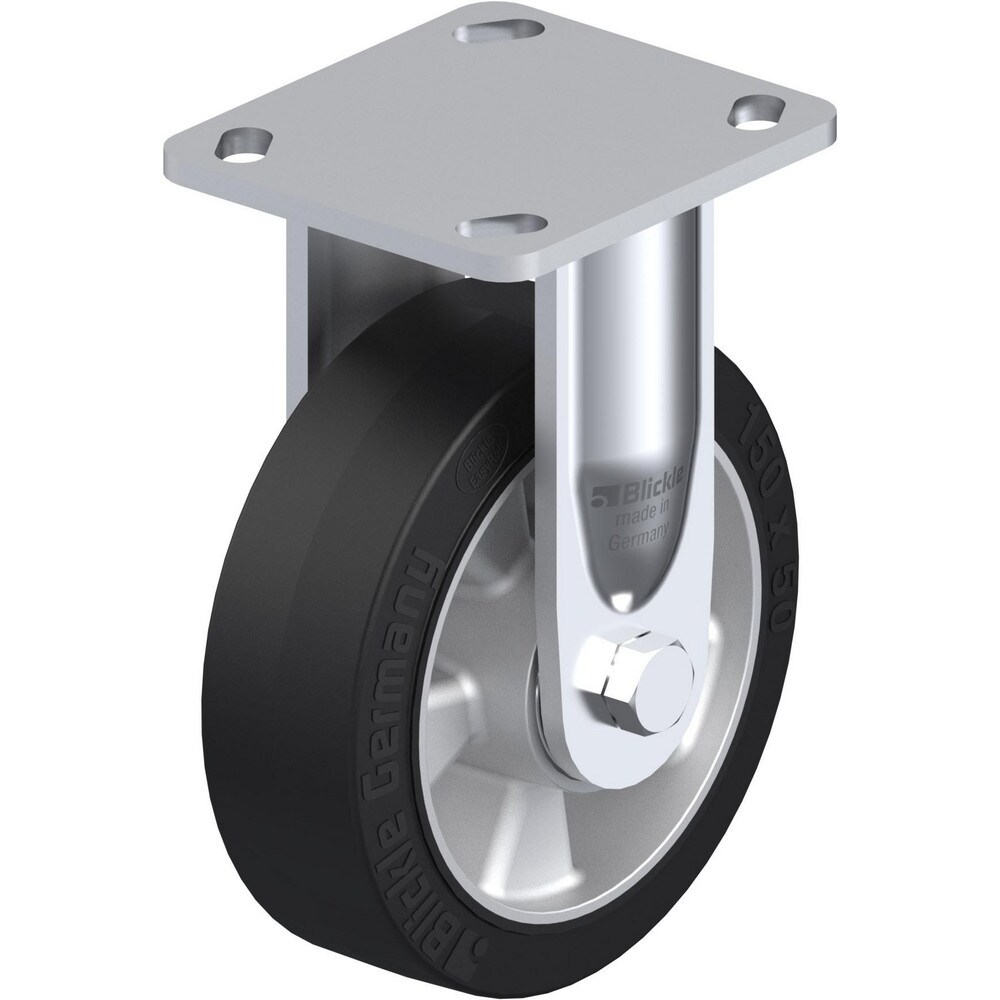 Top Plate Casters, Mount Type: Plate , Number of Wheels: 1.000 , Wheel Diameter (Inch): 8 , Wheel Material: Polyurethane , Wheel Width (Inch): 2  MPN:842760