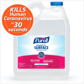 PURELL® Foodservice Surface Sanitizer Fragrance Free 1 gal Bottle GOJ434104EA