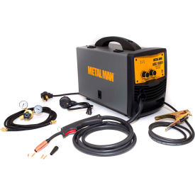 Metal Man MIG180DVT Inverter Powered Dual Voltage Wire Feed Welder 7.2 ft