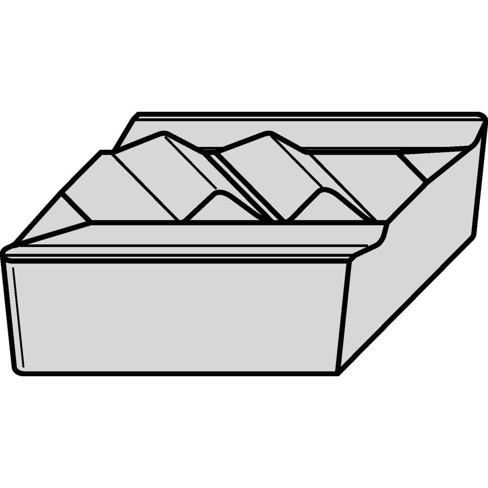 Profiling Inserts, Insert Style: KCUX , Insert Size Code: 110305 , Insert Material: Carbide , Width (Inch): 1/4 , Manufacturer Grade: KCP25C  MPN:7088163