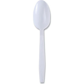 Boardwalk® Heavyweight Wrapped Polypropylene Cutlery Teaspoon White 1000/case BWKTSHWPPWIW