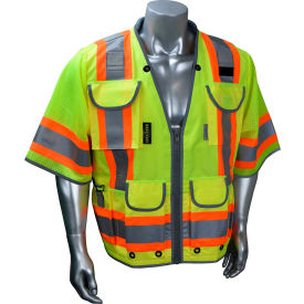 Radians® Type R Class 3 Heavy Duty Engineer Vest Green 3XL SV55-3ZGD-3X SV55-3ZGD-3X