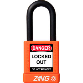 ZING RecycLock Safety Padlock Keyed Different 1-1/2