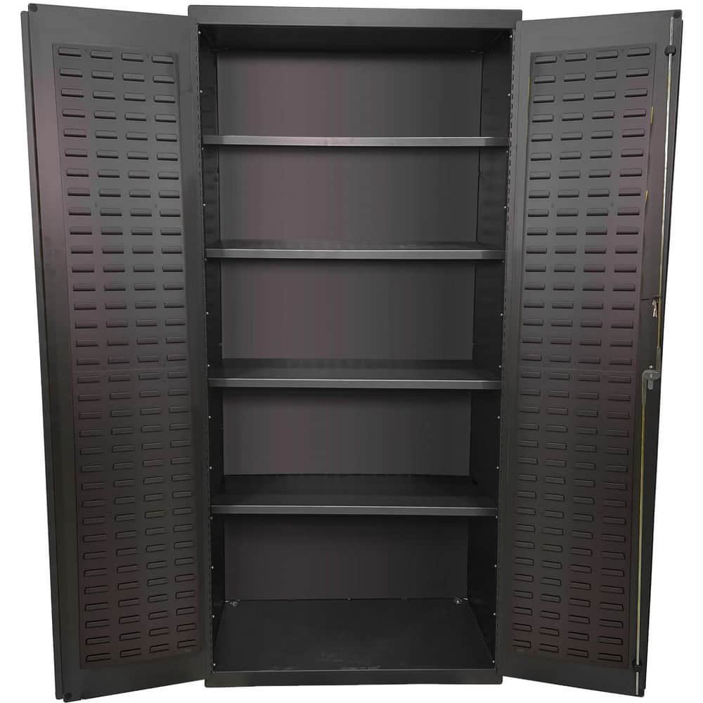 Storage Cabinets, Cabinet Material: Steel , Width (Inch): 36 , Depth (Inch): 24 , Height (Inch): 78 , Color: Gray  MPN:F89125