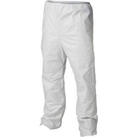 KeyGuard® Pants Elastic Waist Open Cuff White 2XL 50/Case PANT-KG-2XL