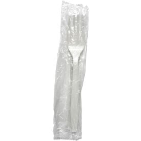 Boardwalk® Heavyweight Wrapped Fork Polypropylene White Pack of 1000 BWKFORKHWPPWIW