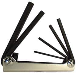 6 Piece Fold-Up Hex Key Set MPN:21151