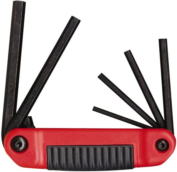 6 Piece Fold-Up Hex Key Set MPN:25611