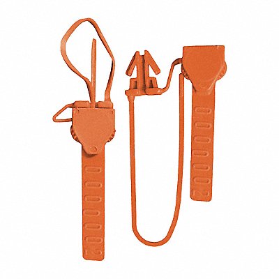 Padlock Seals Orange Unfinished PK250 MPN:011N13PL1PPOR