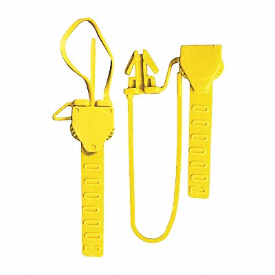 Padlock Seals Yellow Unfinished PK250 MPN:011N13PL1PPYL