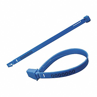 Strap Seals Blue Unfinished PK250 MPN:070H19PPBL