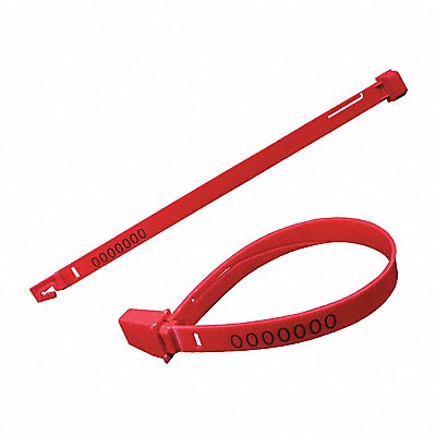 Strap Seals Red Unfinished PK250 MPN:070H19PPRD