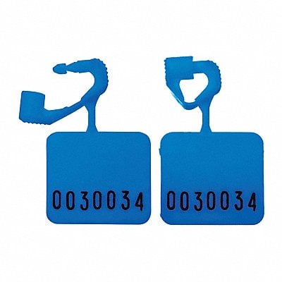 Padlock Seals Blue Unfinished PK250 MPN:092H01PPBL