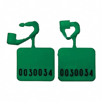 Padlock Seals Green Unfinished PK250 MPN:092H01PPGR