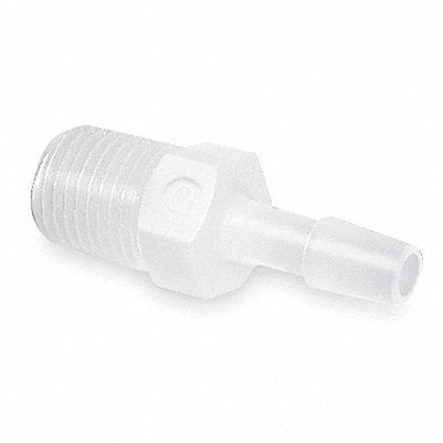 Adapter Thread To Barb Poly 1/8 In PK10 MPN:A2-3HDPE