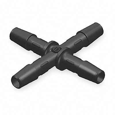 Cross Connector 1/16In Barbed Nylon PK10 MPN:X0-1BN