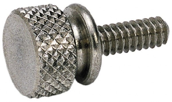 Aluminum Thumb Screw: #4-40, Knurled Head MPN:THS1002M04RF16