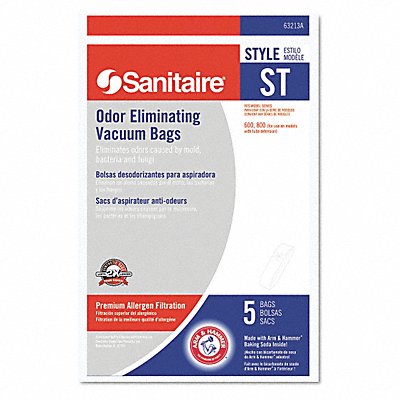 Vacuum Bags for Sanitaire Upright PK10 MPN:EUR 63213-10