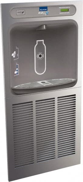 Floor Standing Water Cooler & Fountain: 8 GPH Cooling Capacity MPN:EZWSGRN8K