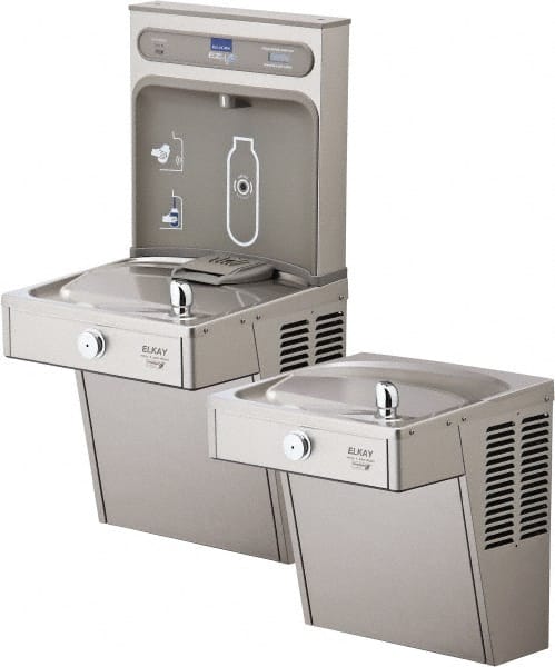 Floor Standing Water Cooler & Fountain: 8 GPH Cooling Capacity MPN:LVRCGRNTL8WSK