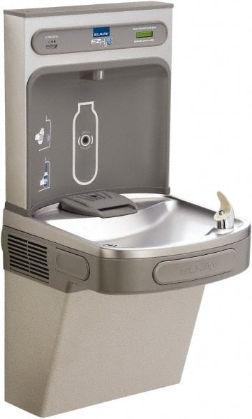 Floor Standing Water Cooler & Fountain: 8 GPH Cooling Capacity MPN:LZS8WSLP