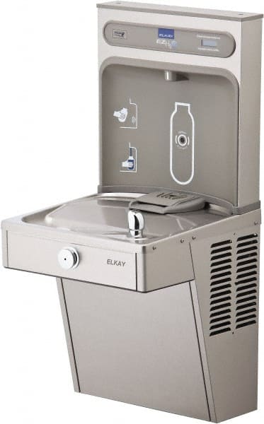 Floor Standing Water Cooler & Fountain: 8 GPH Cooling Capacity MPN:VRCGRN8WSK