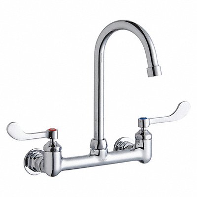 Faucet Wall Mt 5 Spout 4 Handle MPN:LK940GN05T4H