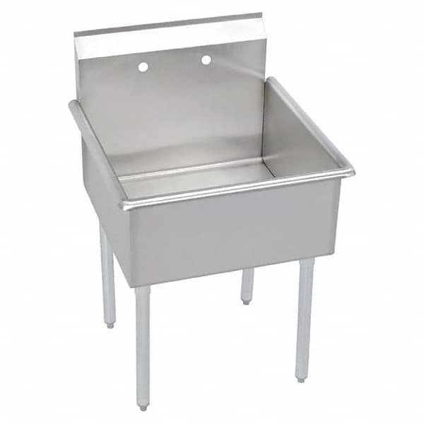 Scullery Sink: 3 Stainless Steel MPN:B1C24X24X