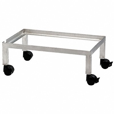 Wheeled Frame 11-3/4 x 19-3/4 SS MPN:450 rack on wheels