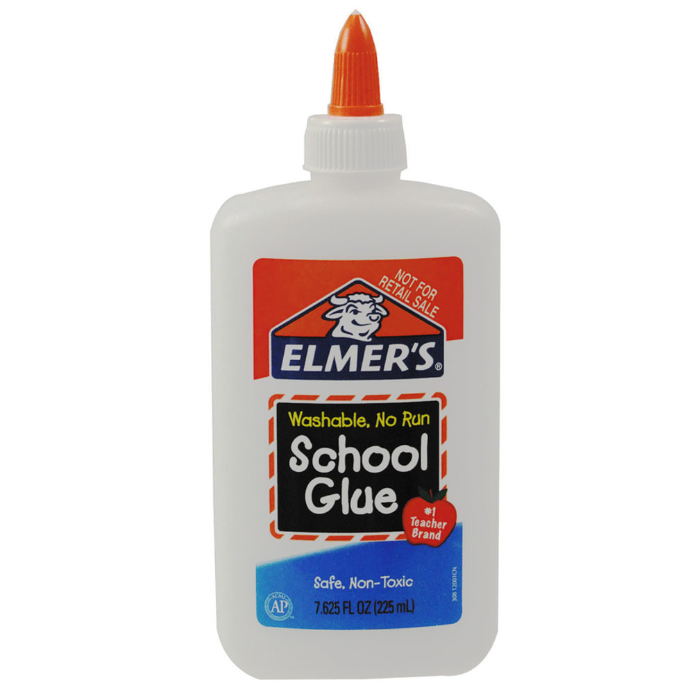 Elmers School Glue, 8 oz (Min Order Qty 35) MPN:E308