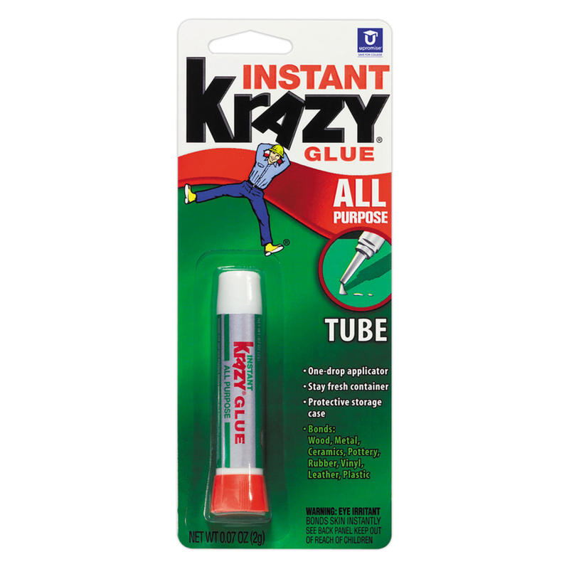 Krazy Glue, All Purpose, Precision Tip, 2 g (Min Order Qty 15) MPN:KG58548R