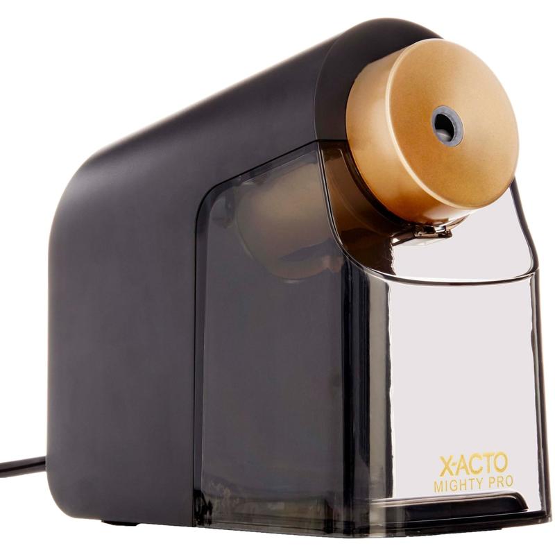 X-ACTO Mighty Pro Electric Pencil Sharpener, Black MPN:1606