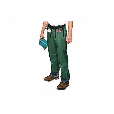 Chain Saw Chaps Green Nylon MPN:WELJE802