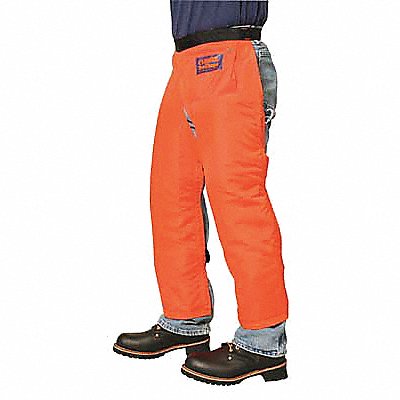 K7368 Chain Saw Chaps Orange Nylon 39 L MPN:WELJE94239