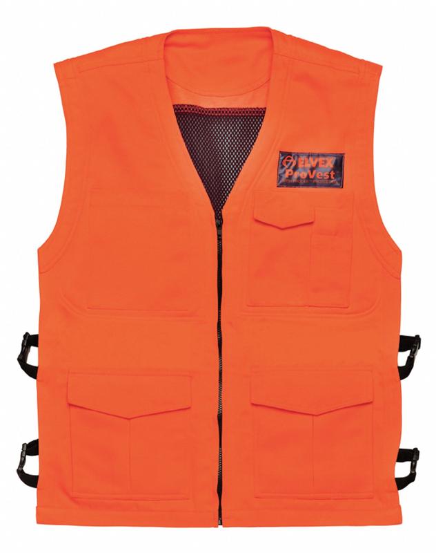 Vest Chainsaw Orange Sz 46 to 52 In MPN:JE-70XL
