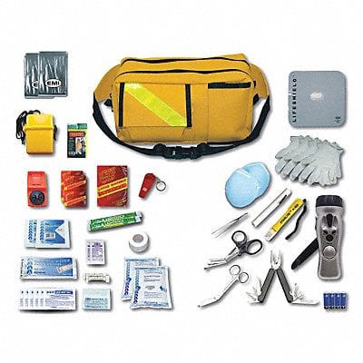 Disaster Response Kit 58 Piece Yellow MPN:480