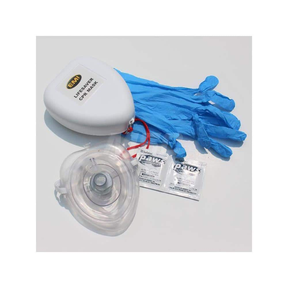 Disposable CPR Masks/Breathers, Disposable: Yes , Filter Type: Mouth Barrier , Case Material: Nylon , Case Color: White  MPN:491