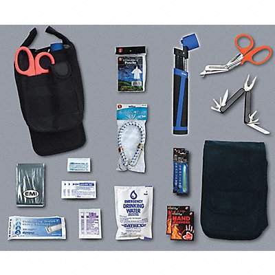 Road Ready(TM) Survival Kit Black Color MPN:530