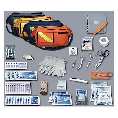 Trauma Pac(TM) 81 Components Yllw Color MPN:866