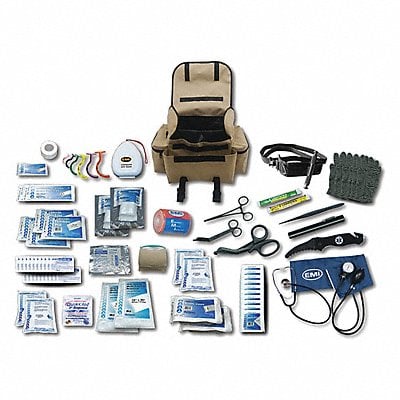 Emrgncy Medical Kit 73 Components Blk MPN:9120