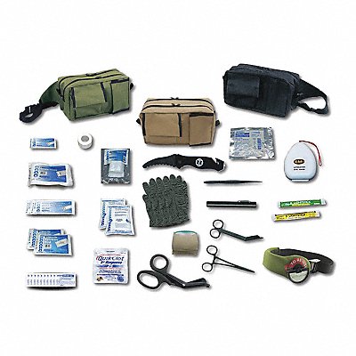 Emrgncy Medical Kit 42 Components Blk MPN:9126