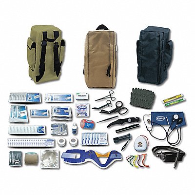 Emrgncy Medical Kit 100 Components Blk MPN:9350