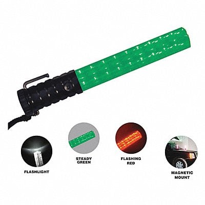 LED Safety Light 11.5inH Green/Red/White MPN:3030