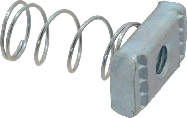 Strut Channel Spring Strut Nut: Use with Attaching Hanger Rod or Other Accessories From Strut MPN:8100Z0038