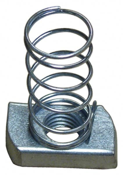 Strut Channel Spring Strut Nut: Use with Attaching Hanger Rod or Other Accessories From Strut MPN:8100Z0058