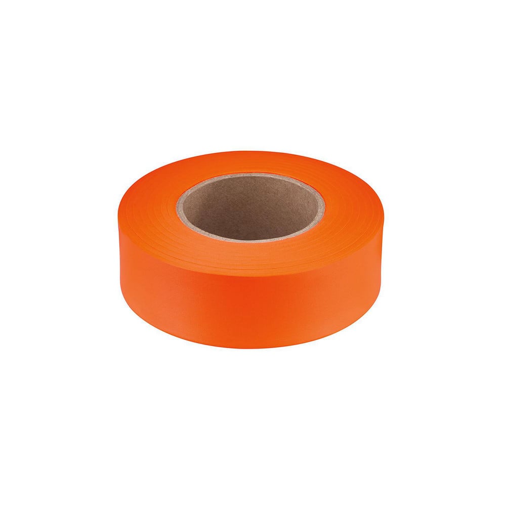 Barricade & Flagging Tape, Legend: None , Material: Plastic , Overall Length: 200.00 , Color: Orange  MPN:77-002