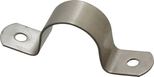 1 Pipe, Grade 304 Stainless Steel, Pipe, Conduit or Tube Strap MPN:231SS0100