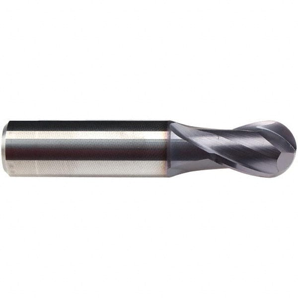 Ball End Mill: 2 Flute, Solid Carbide MPN:1877A.016