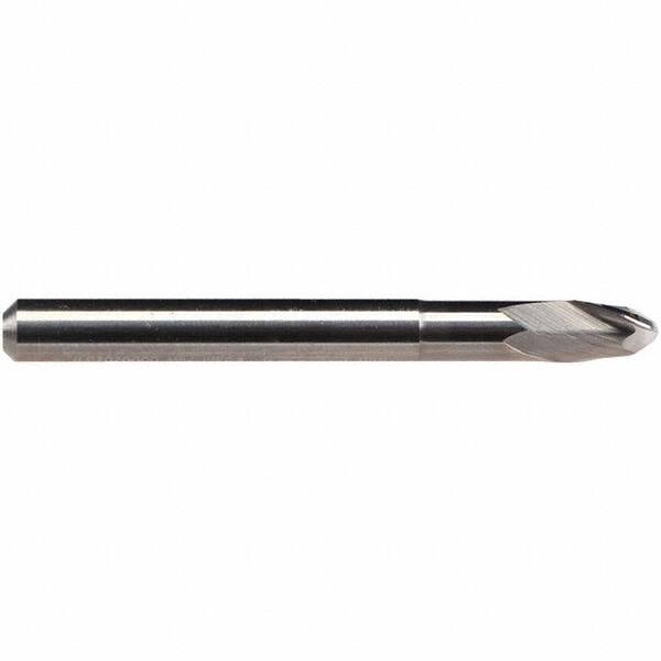 Ball End Mill: 2 Flute, Solid Carbide MPN:1921.00106